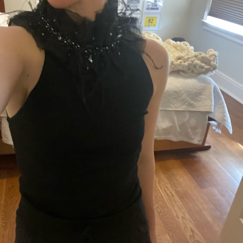 black party top